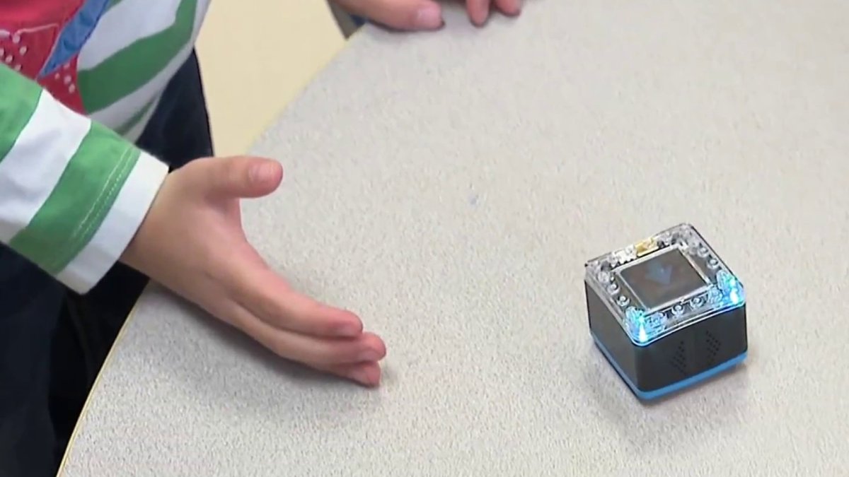 NBC Washington coverage of Vienna Elementary AI Lab